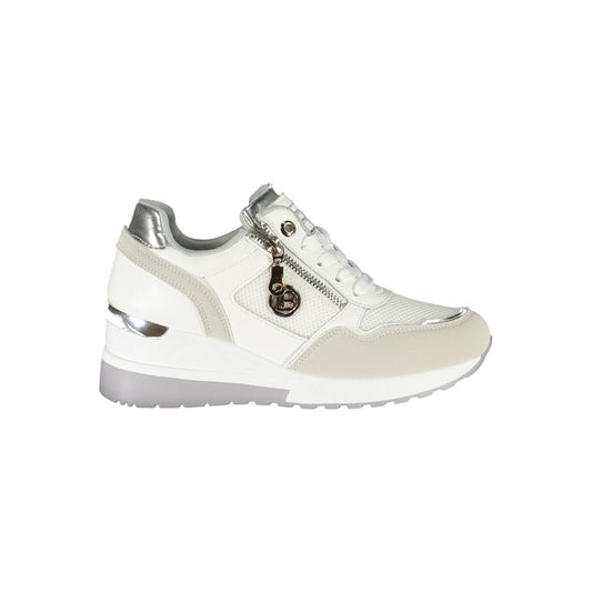 Laura Biagiotti Braune Synthetik-Damen-Sneaker