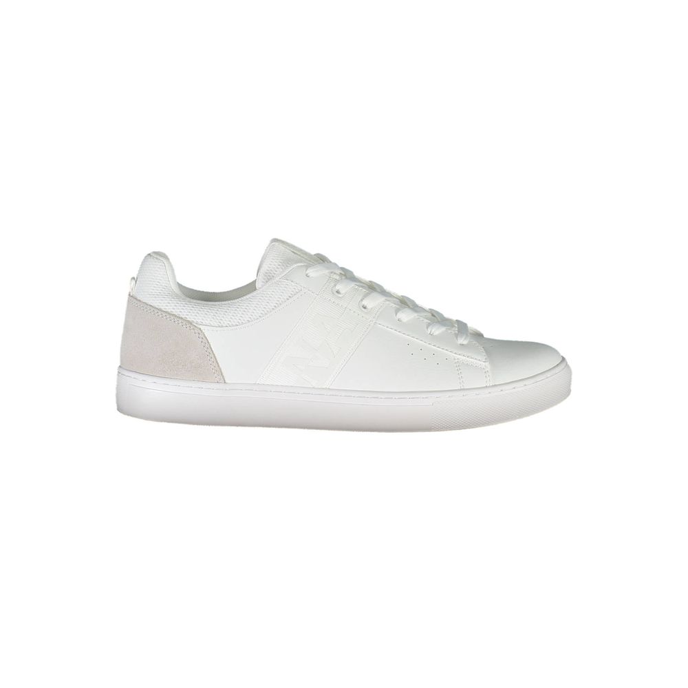 Napapijri Herren-Sneaker aus weißem Leder