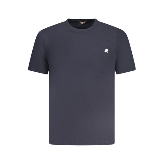 T-shirt en coton bleu K-WAY