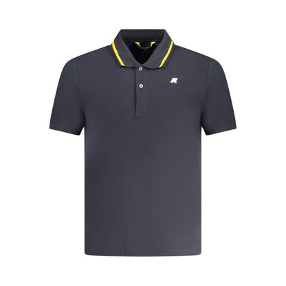 Polo en coton bleu K-WAY
