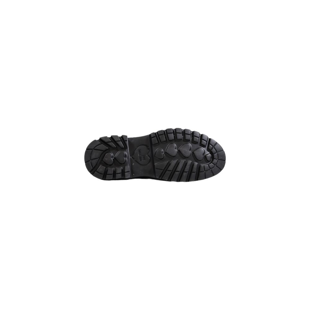 Love Moschino Schwarze Polyethylen-Plattform