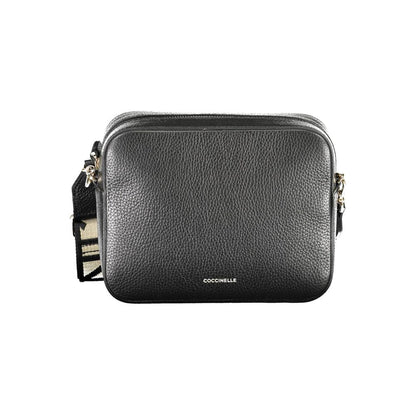 Coccinelle Schwarze Leder Damen Handtasche