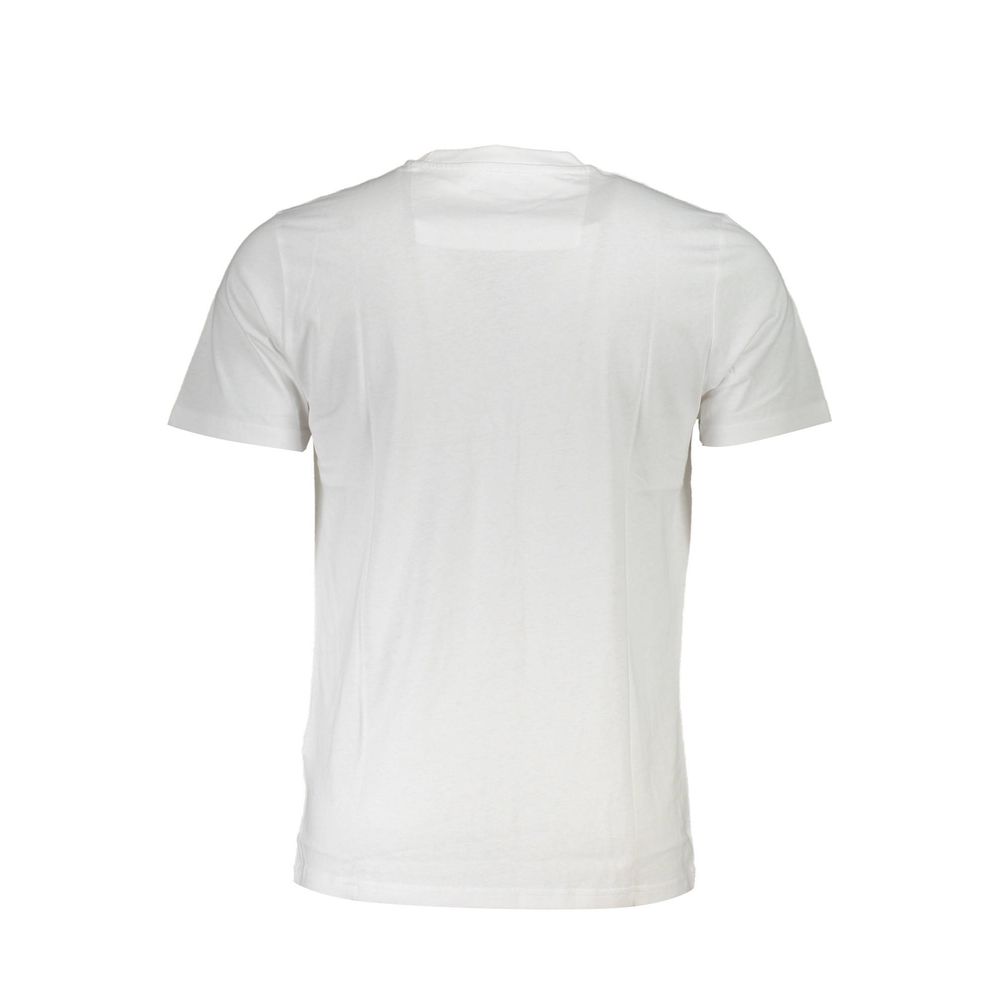 Weißes Baumwoll-T-Shirt der Cavalli Class