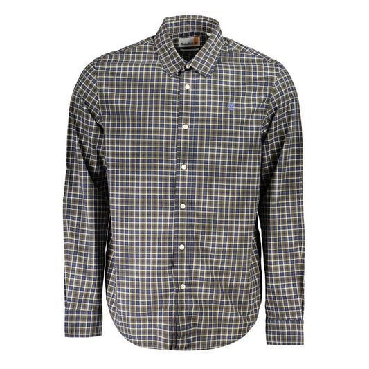 Chemise en coton bleu Timberland