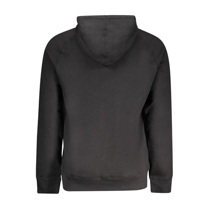 Pull Timberland en coton noir pour homme avec poches centrales et fermeture éclair