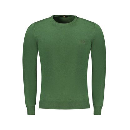 Pull Cavalli Class en viscose verte pour homme