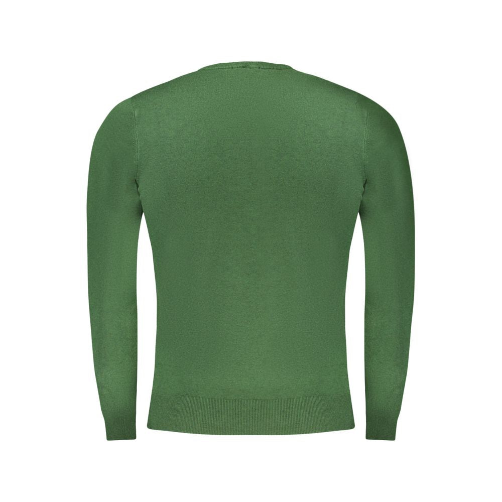 Pull Cavalli Class en viscose verte pour homme