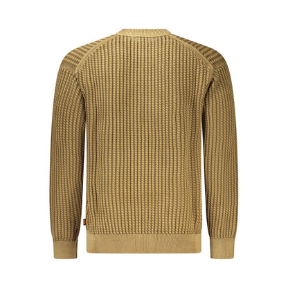 Pull en coton marron Hugo Boss pour homme