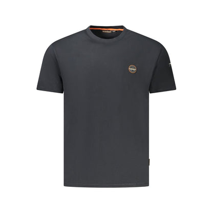 Napapijri Black Cotton Men T-Shirt