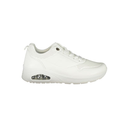 Laura Biagiotti Weiße Polyester Damen Sneaker