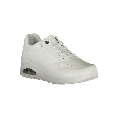 Laura Biagiotti Weiße Polyester Damen Sneaker
