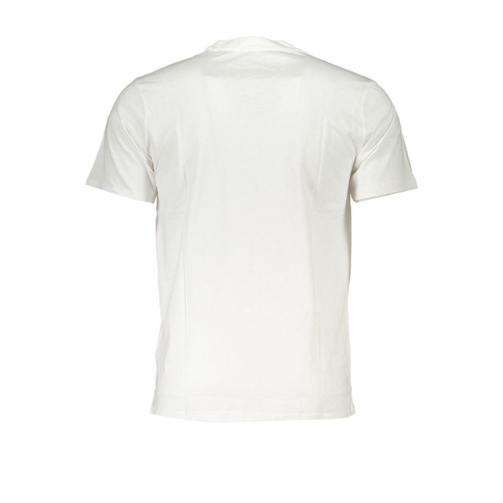 Weißes Baumwoll-T-Shirt der Cavalli Class