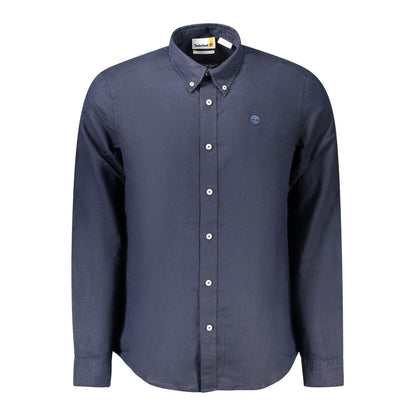 Chemise en coton bleu Timberland