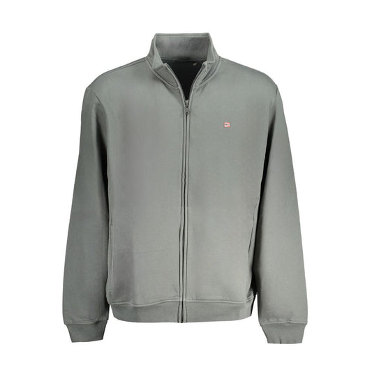 Pull en coton vert Napapijri