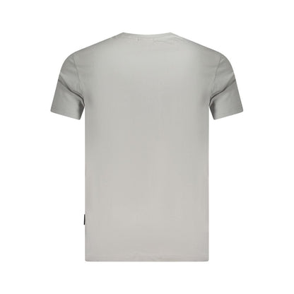 Napapijri Brown Cotton Men T-Shirt