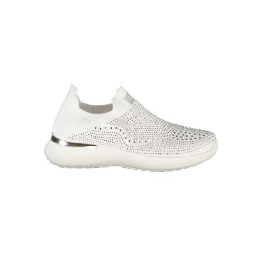 Laura Biagiotti Weiße Polyester Damen Sneaker