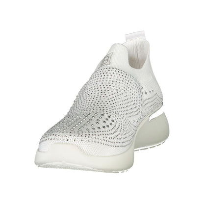 Laura Biagiotti Weiße Polyester Damen Sneaker