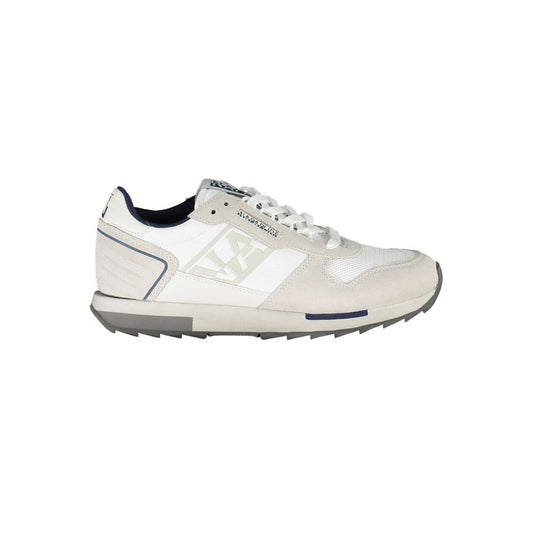 Napapijri Herren-Sneaker aus weißem Leder