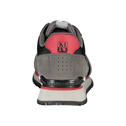 Napapijri – Elegante, schwarze Sport-Sneaker zum Schnüren