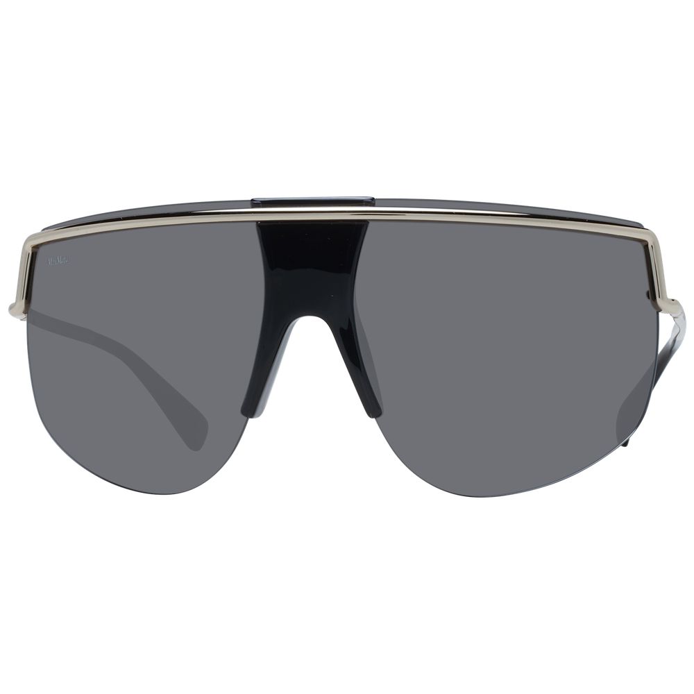 Lunettes de soleil dorées Max Mara pour femmes