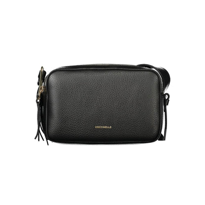 Coccinelle Schwarze Lederhandtasche