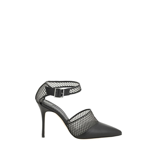 Escarpins Manolo Blahnik en cuir nappa Jatelah