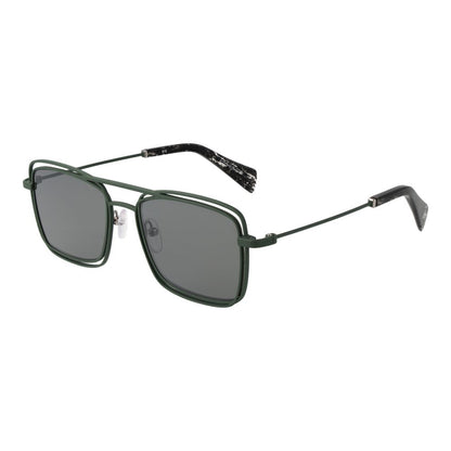Yohji Yamamoto Green Unisex Sunglasses