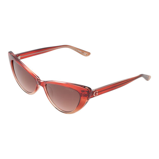 Guess Burgunderrote Damen Sonnenbrille