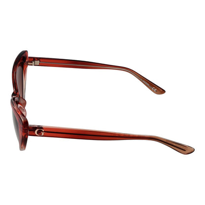 Guess Burgunderrote Damen Sonnenbrille