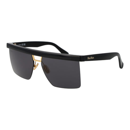 Lunettes de soleil noires pour femmes Max Mara
