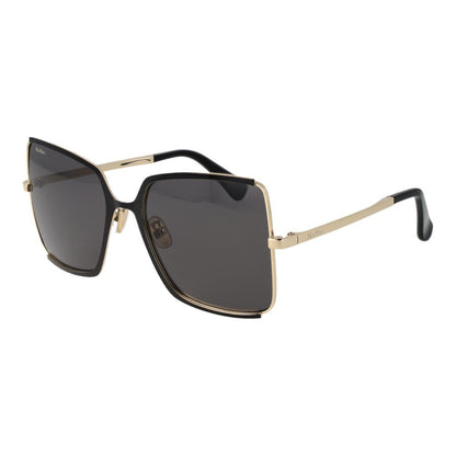 Lunettes de soleil noires pour femmes Max Mara