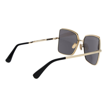 Lunettes de soleil noires pour femmes Max Mara