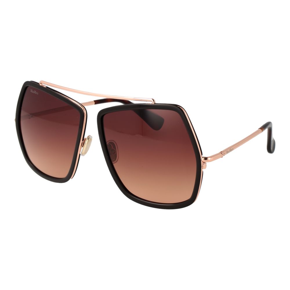 Lunettes de soleil marron Max Mara pour femme