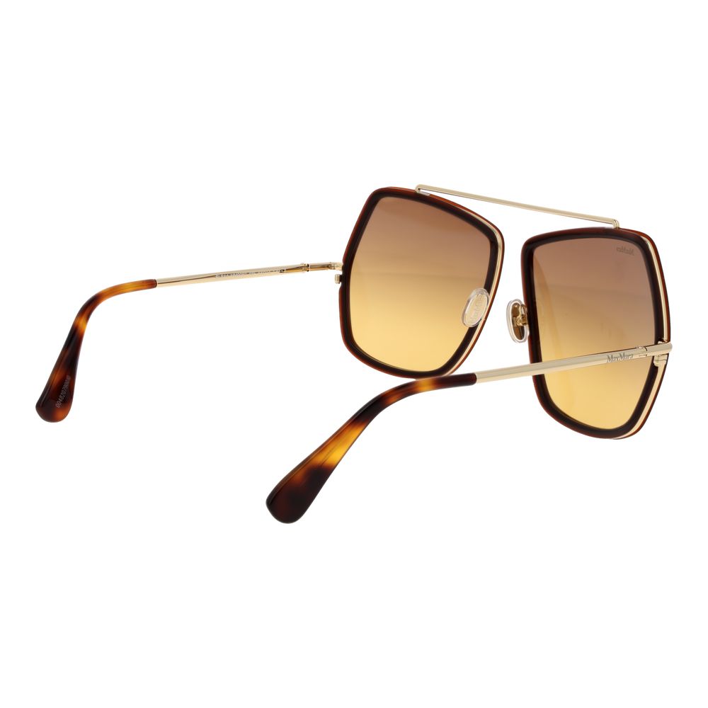 Lunettes de soleil marron Max Mara pour femme