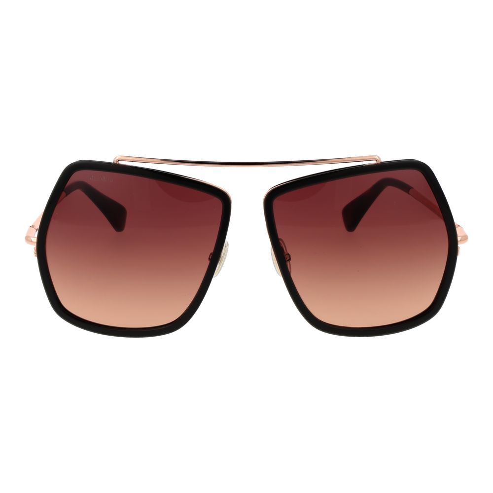 Lunettes de soleil marron Max Mara pour femme