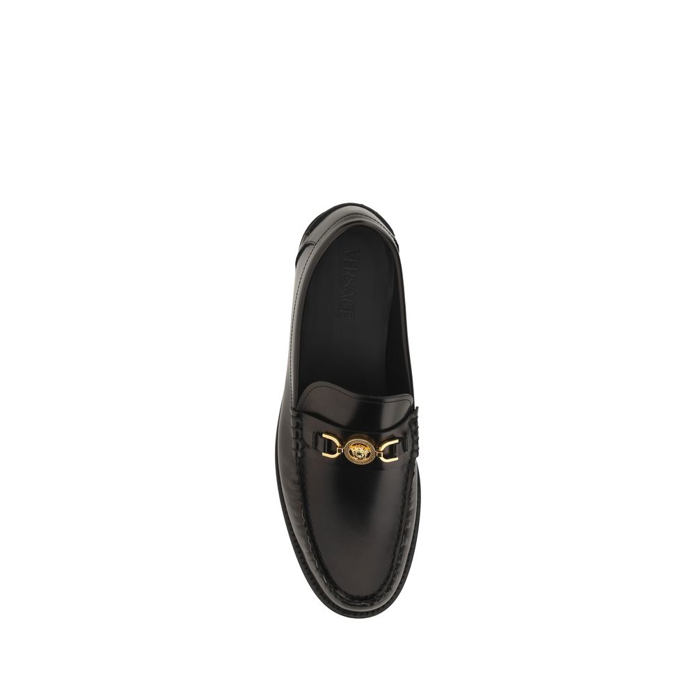 Mocassins en cuir Versace