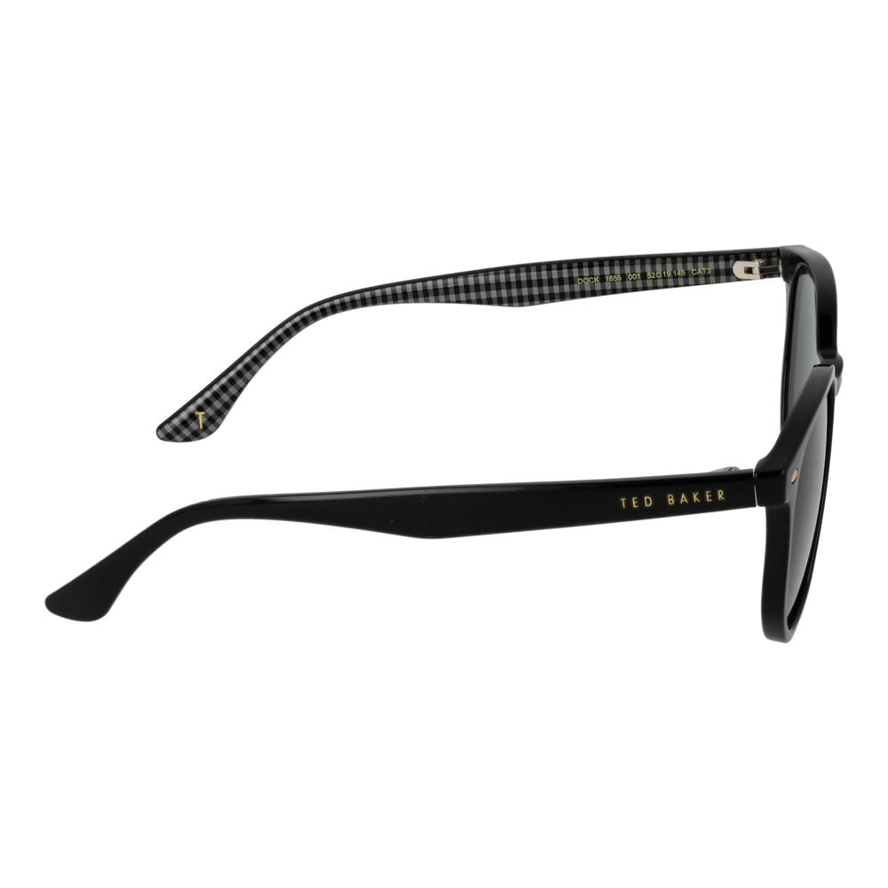 Lunettes de soleil noires Ted Baker pour homme