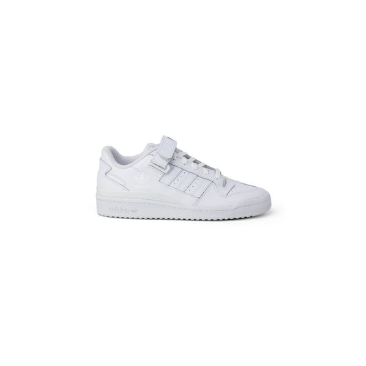 Adidas Weißer Ledersneaker