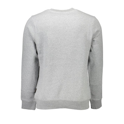 Napapijri Herrenpullover aus grauer Baumwolle