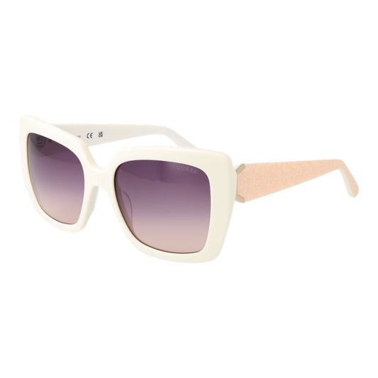 Guess Weiße Damen Sonnenbrille