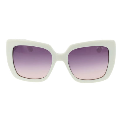 Guess Weiße Damen Sonnenbrille