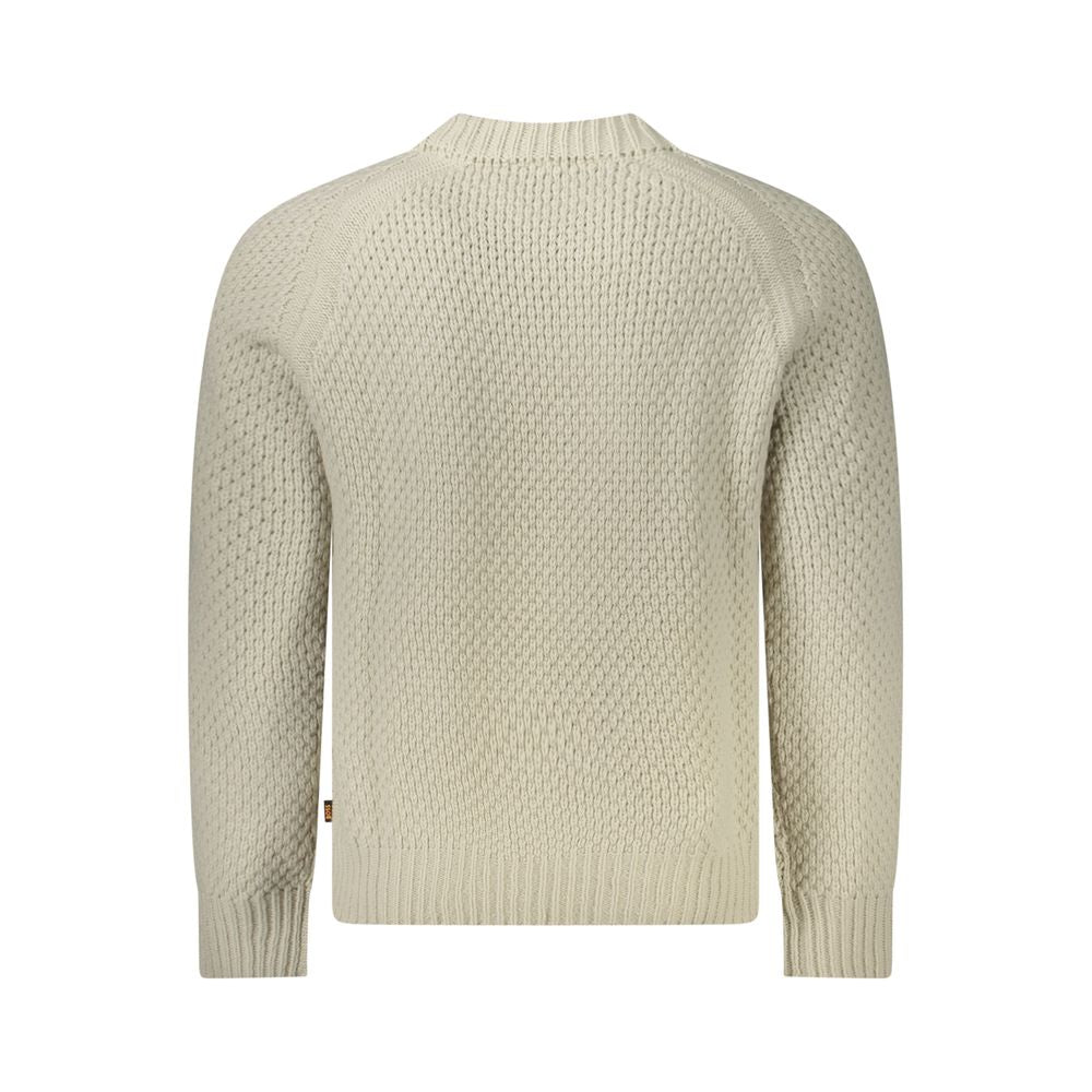 Pull en laine beige Hugo Boss