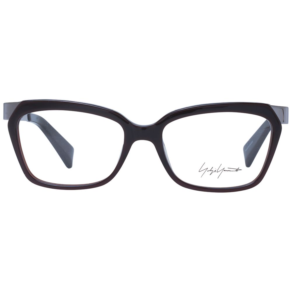Yohji Yamamoto Braune optische Unisex-Rahmen