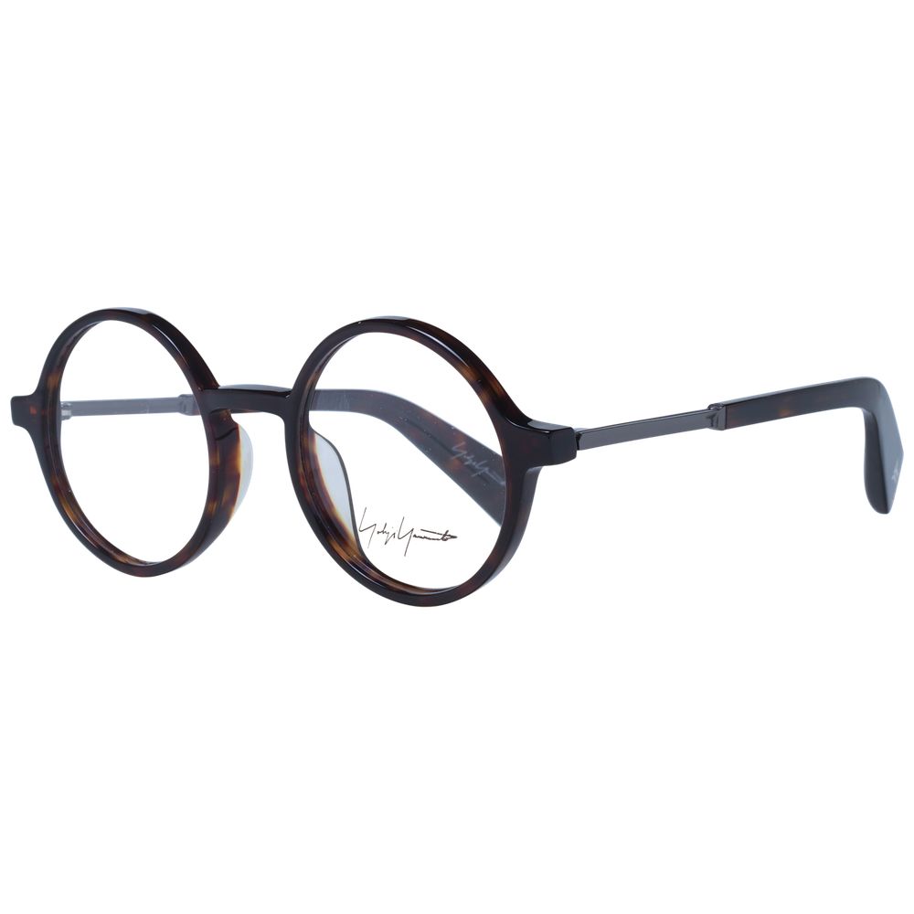 Yohji Yamamoto Braune optische Unisex-Rahmen
