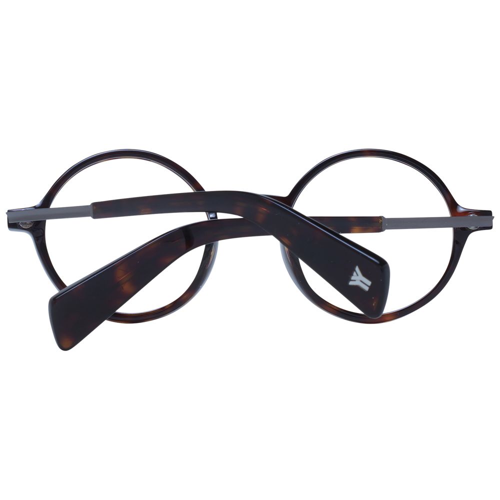 Yohji Yamamoto Braune optische Unisex-Rahmen