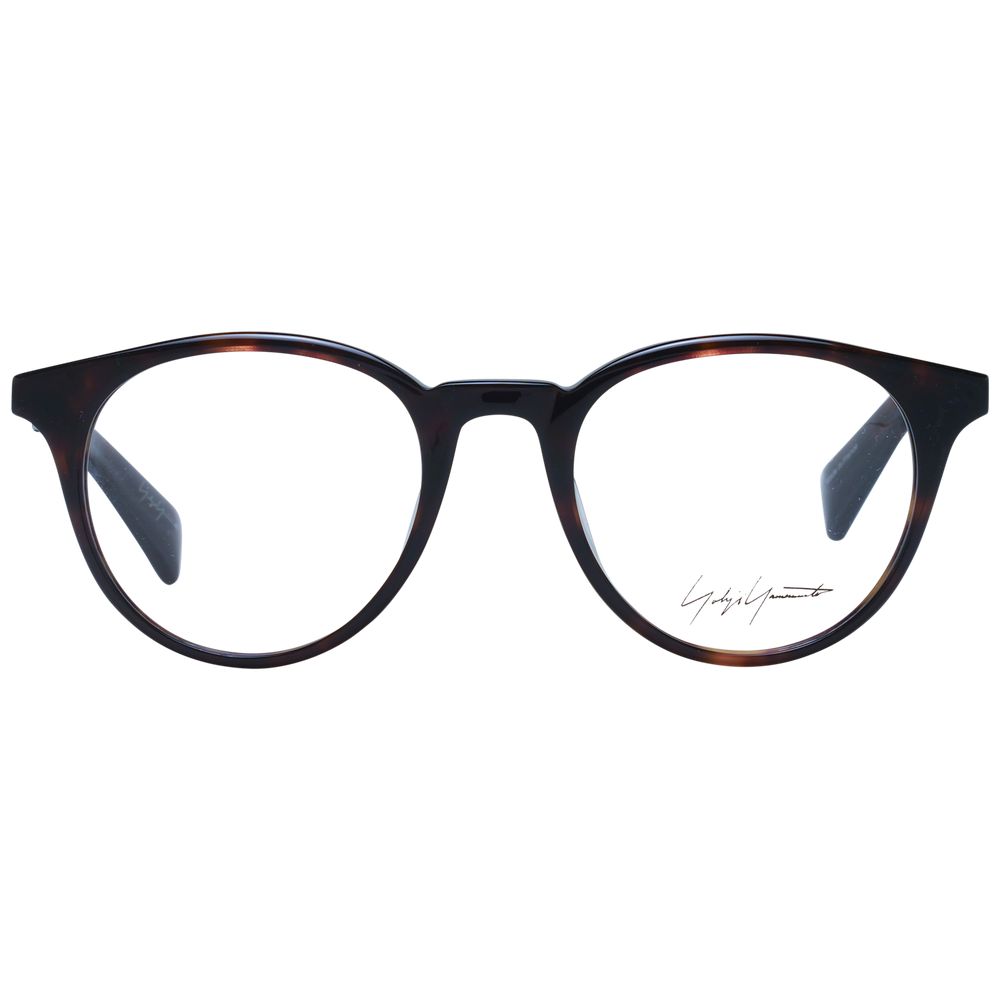 Yohji Yamamoto Braune optische Unisex-Rahmen