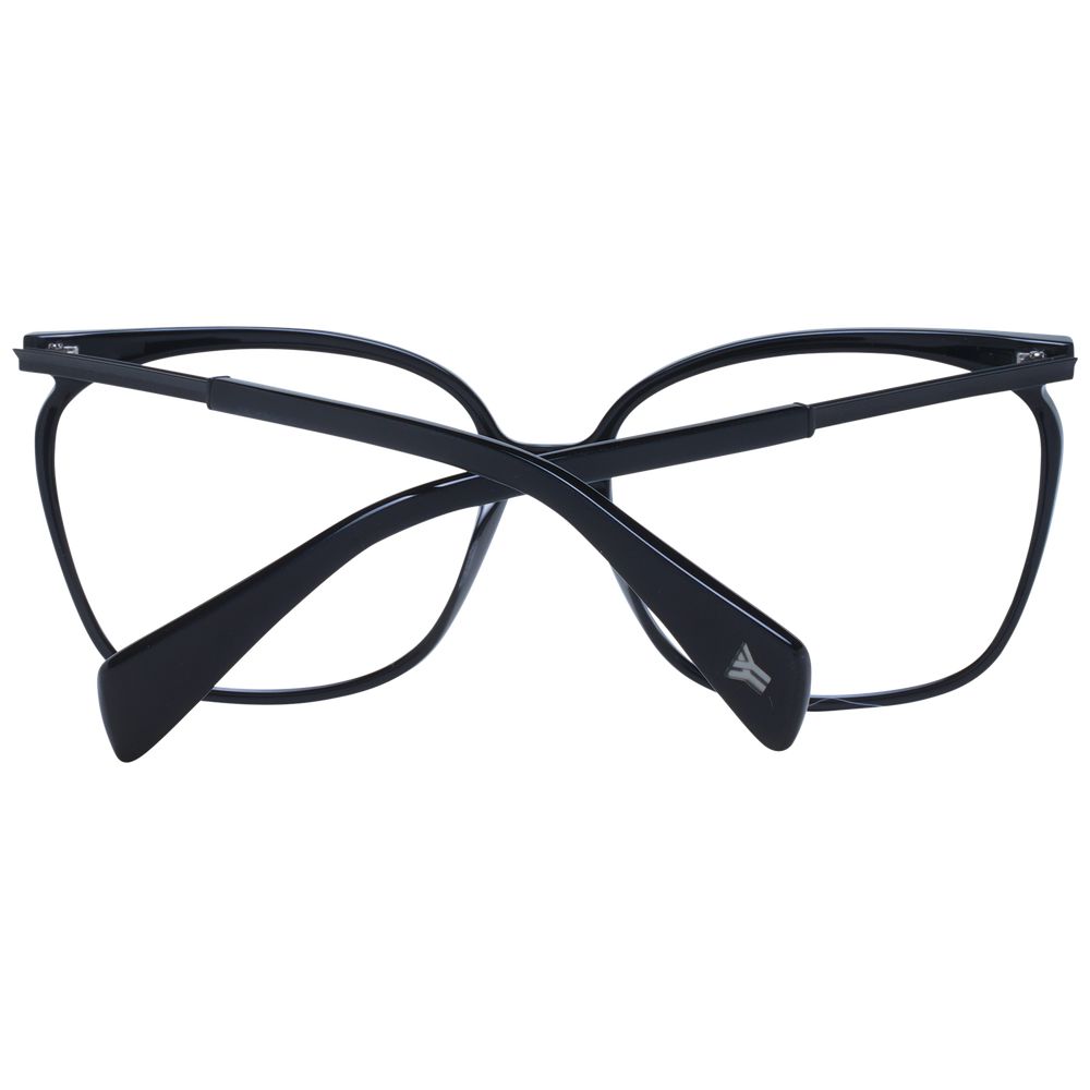 Yohji Yamamoto Schwarze optische Unisex-Rahmen