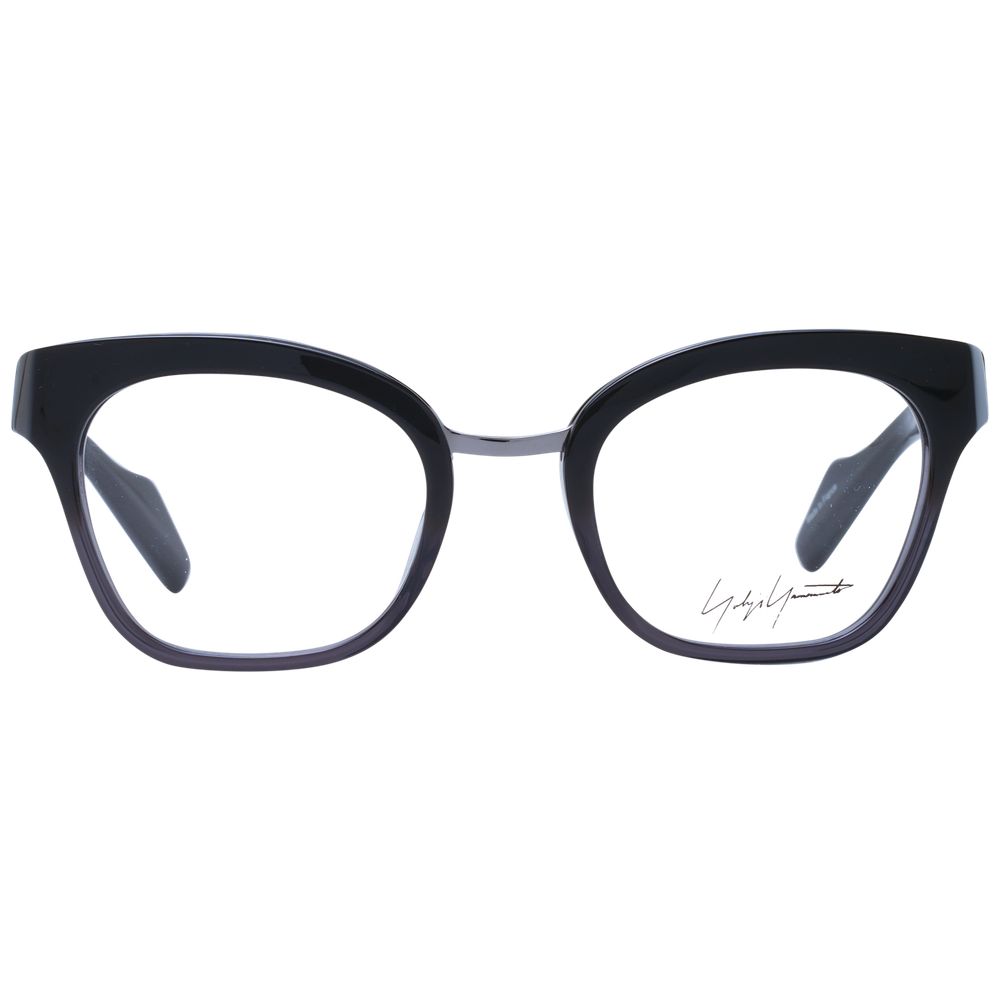 Yohji Yamamoto Schwarze optische Unisex-Rahmen
