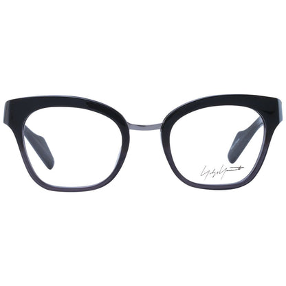 Yohji Yamamoto Schwarze optische Unisex-Rahmen