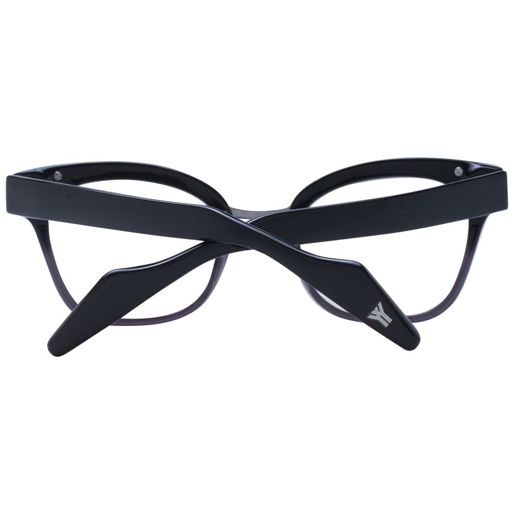 Yohji Yamamoto Schwarze optische Unisex-Rahmen